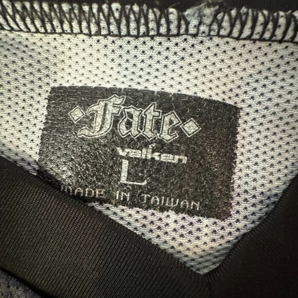 Men's Fate Valken Grey and Black Paintball Long Sleeve Jersey - Large - Picture 5 of 9